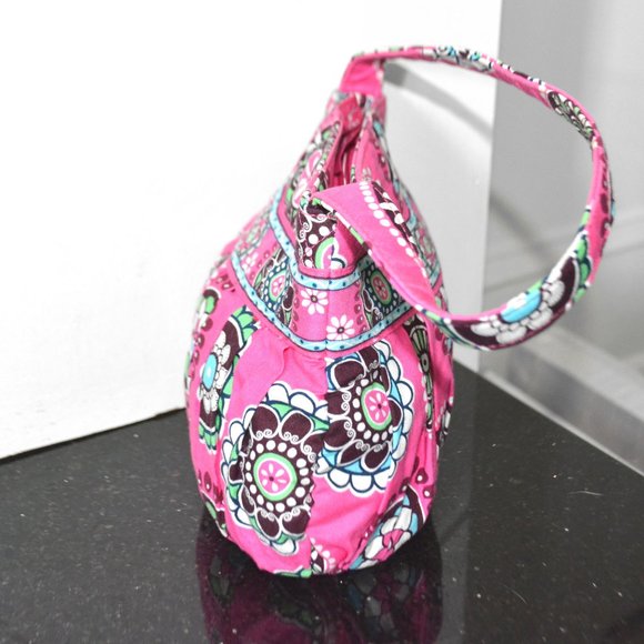 VERA BRADLEY // Pretty in Pink Pleated Shoulder Bag - Picture 10 of 12